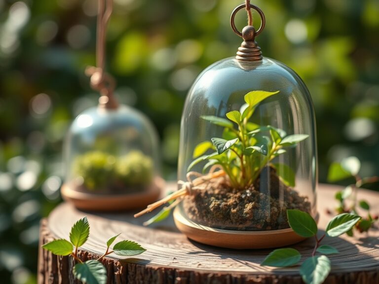 9 Humidity Steps to Prepare a DIY Seedling Glass Cloche